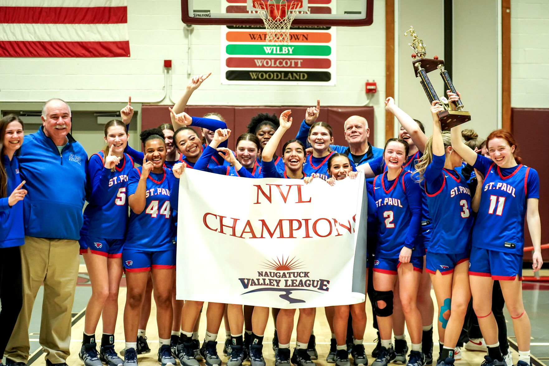 St. Paul Girls Basketball Team Dominates NVL Tournament with Back-to-Back Championships
