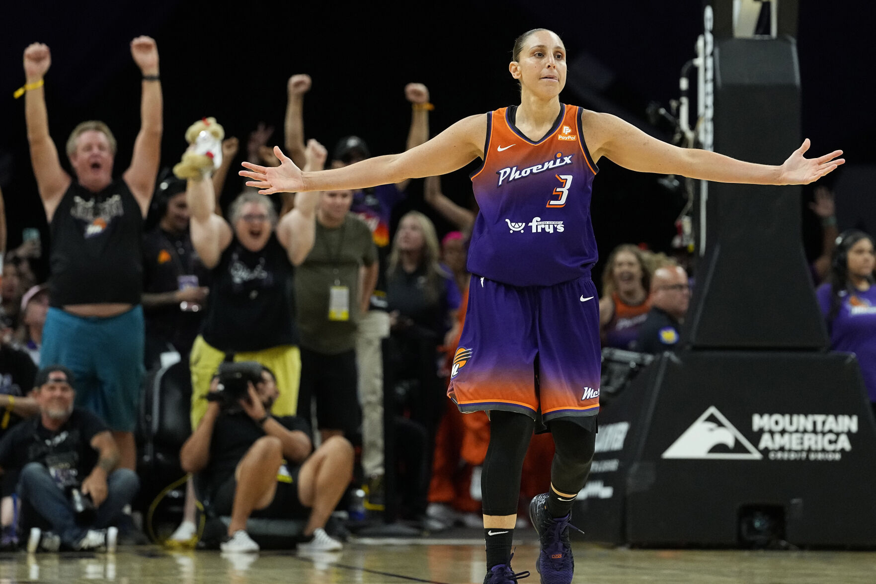 Taurasi still finding joy within the game and the grind in year 20 in  Phoenix | Sports | bristolpress.com