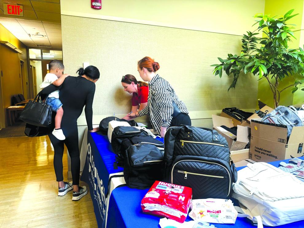SUPPORTING MOTHERS: Center provides resources, diaper bags, supplies to local moms