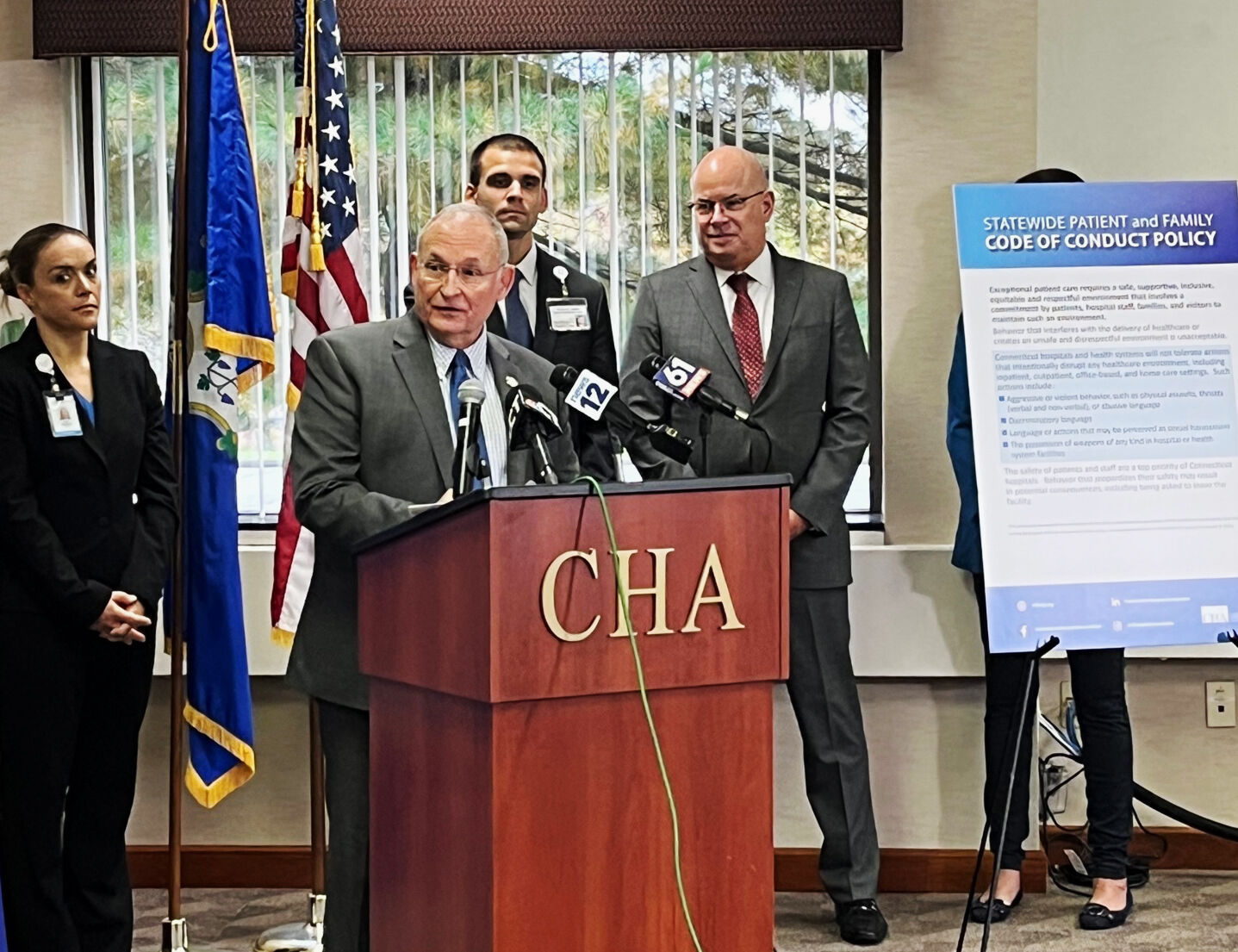 Senator praises new CHA policy to protect healthcare workers