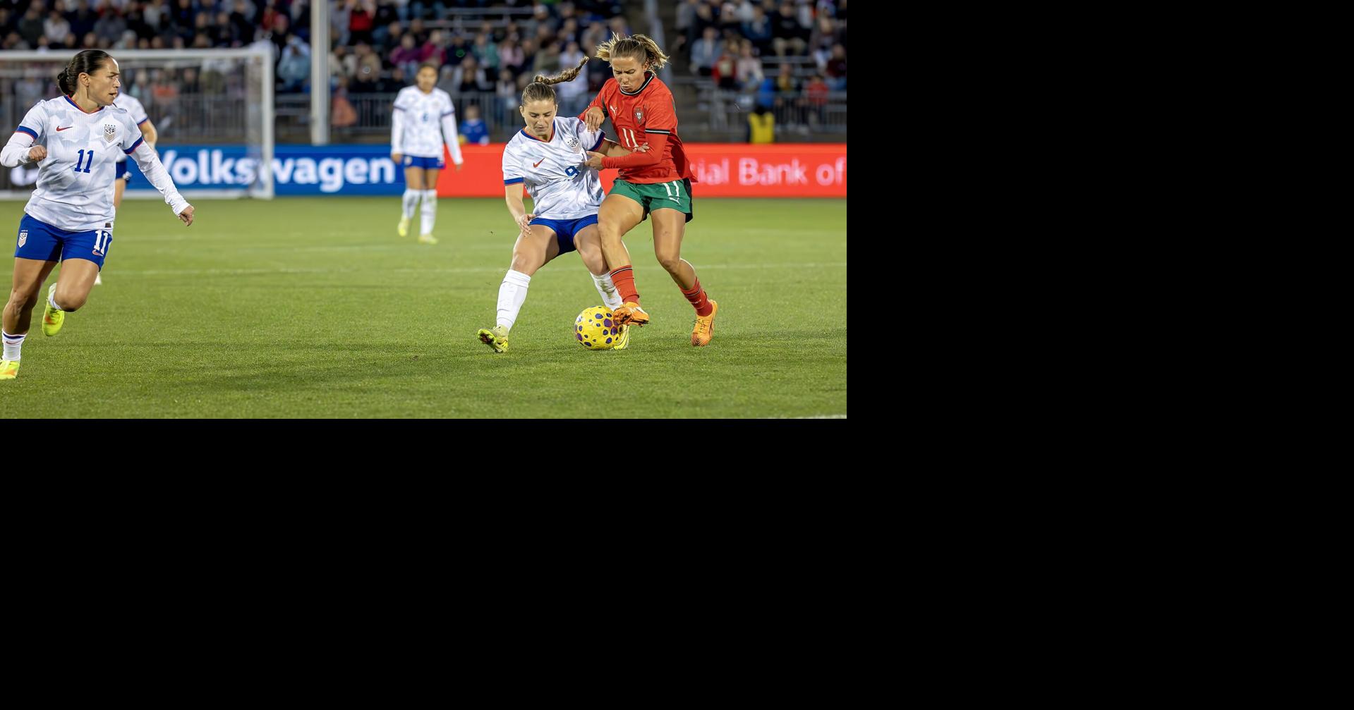 U.S. Women’s soccer team earns 3-1 win over Portugal at Rentschler Field