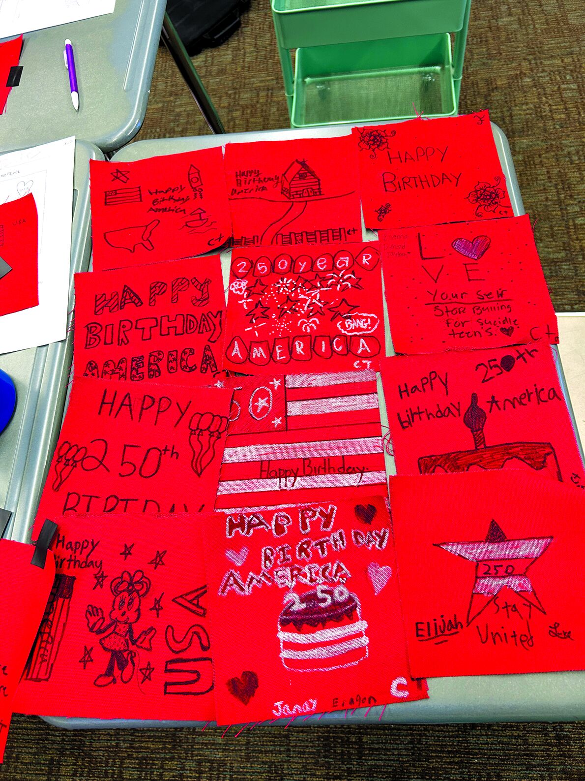 Bristol students’ patches to be on display in Boston | News ...