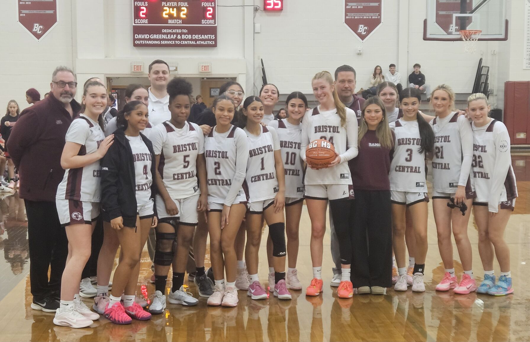 Nicole Riemer Riemer sets program rebounding mark as Bristol Central rolls to win ...