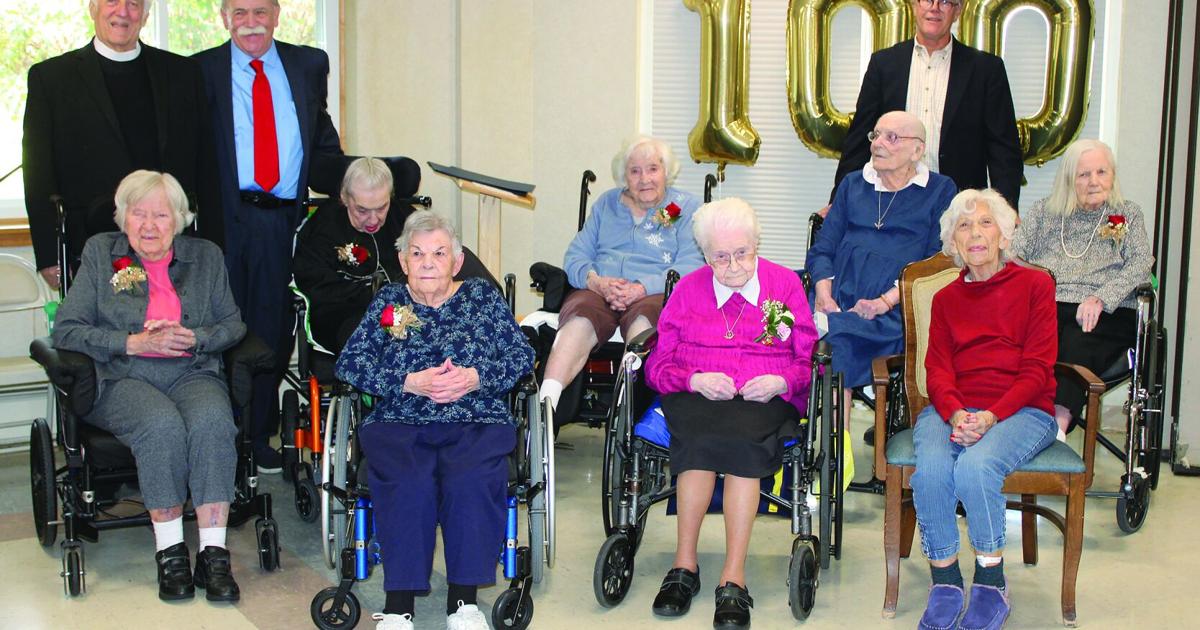 Eight residents at St. Joseph’s center celebrate 100th birthdays
