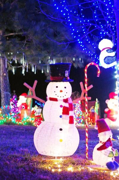 Christmas lights in Freeman a success