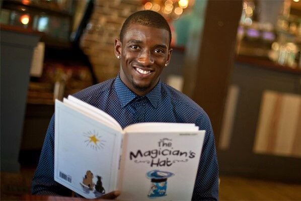 Former NFL star Malcolm Mitchell champions youth literacy in Macon, Georgia