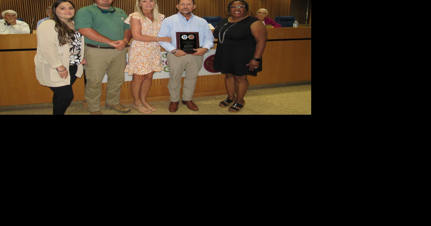 Lawrenceville Town Council honors Gibson | News | brunswicktimes ...