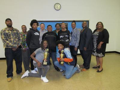 Russell Middle School Boys Basketball Team Recognized Sports