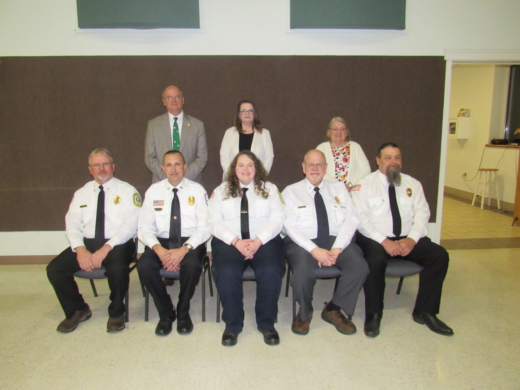 Gasburg VFD, Central Rescue Install Officers, Present Awards By Sylvia ...