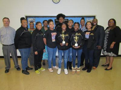 Russell Middle School Girls Basketball Team Was In The Spotlight