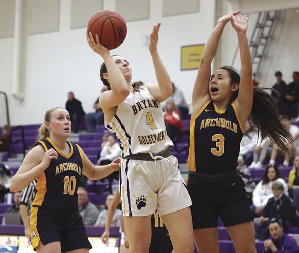 Bryan girls basketball cruises past Archbold, clinches share of 5th NWOAL title in a row Bryan