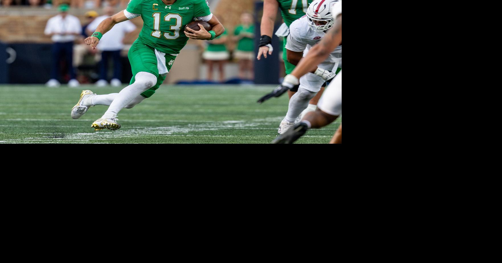 No. 2 Notre Dame heads to No. 8 BYU with surging offense facing ...