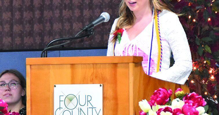 Stephanie Kuyoth - Four County Career Center graduation