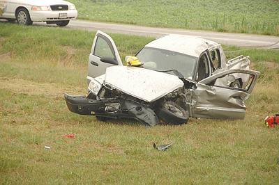 ohio county crash williams bryantimes injury involved multiple vehicles road two