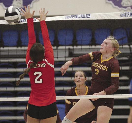 Edgerton volleyball earns trip to Division IV district final with win