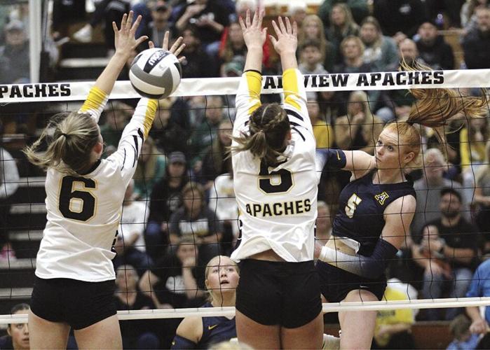 Fairview volleyball wins tough Division III sectional final against