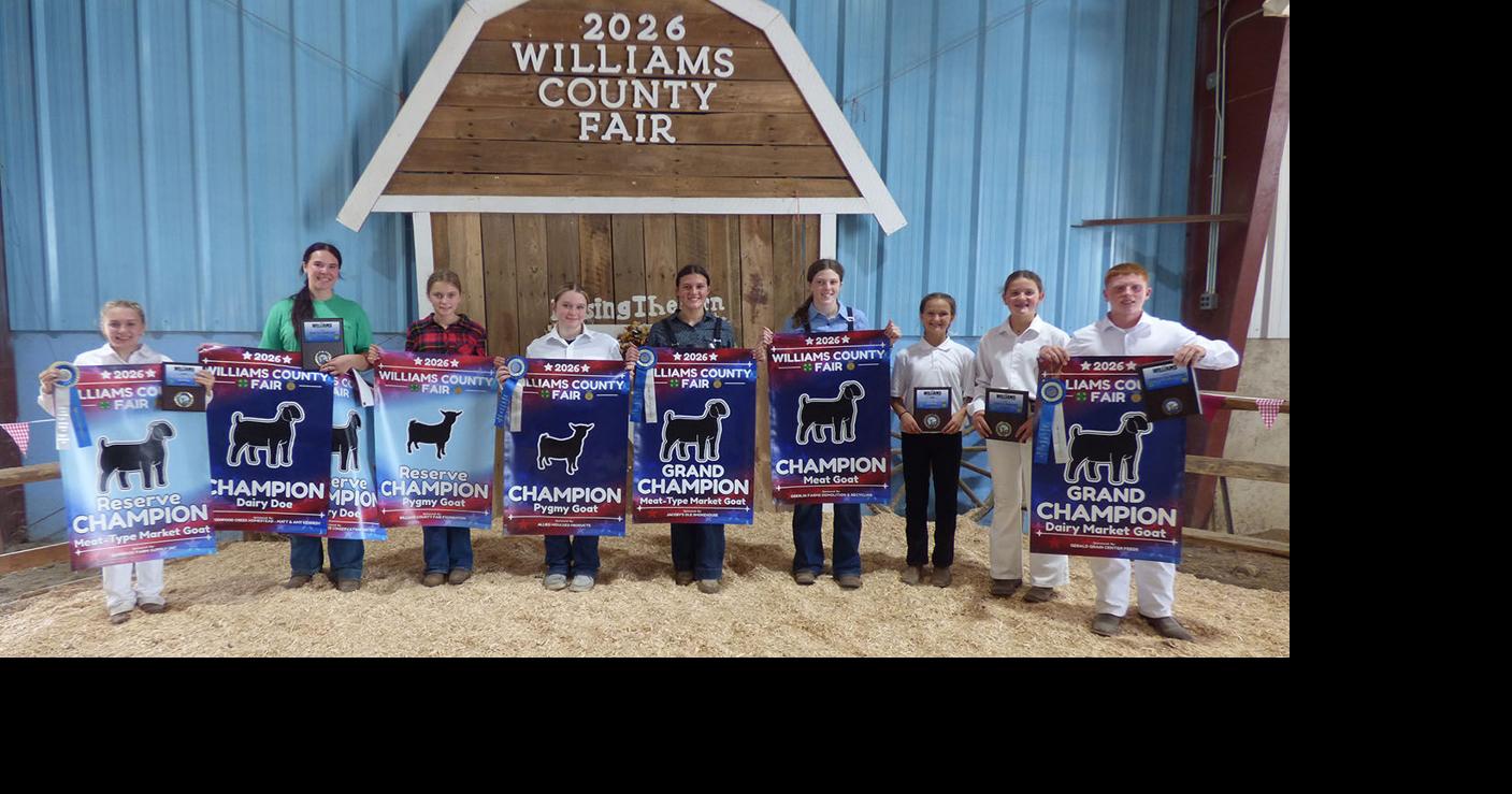 Junior Fair goat show winners