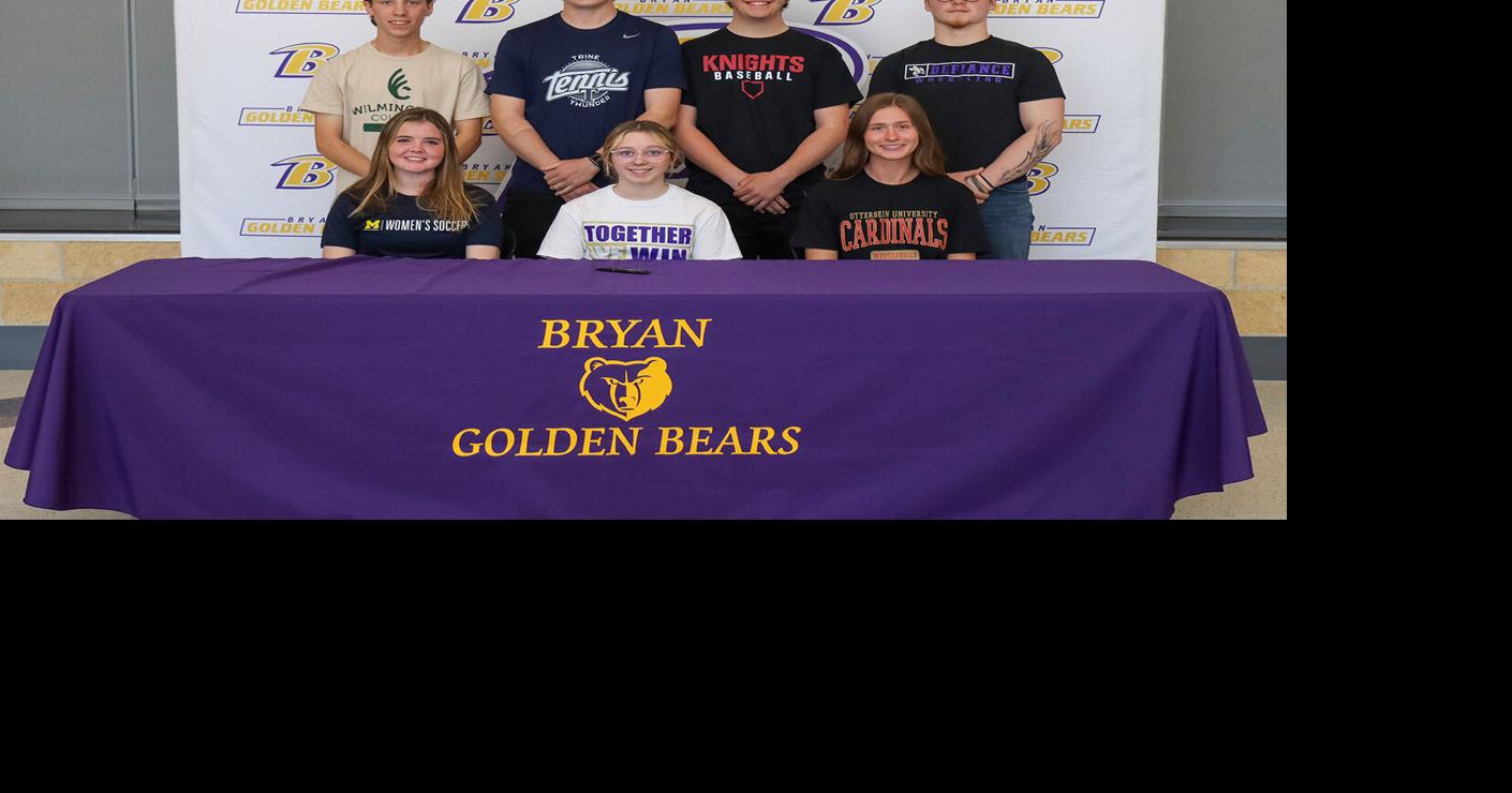 Seven Bryan seniors commit to continue their athletic careers at annual ...