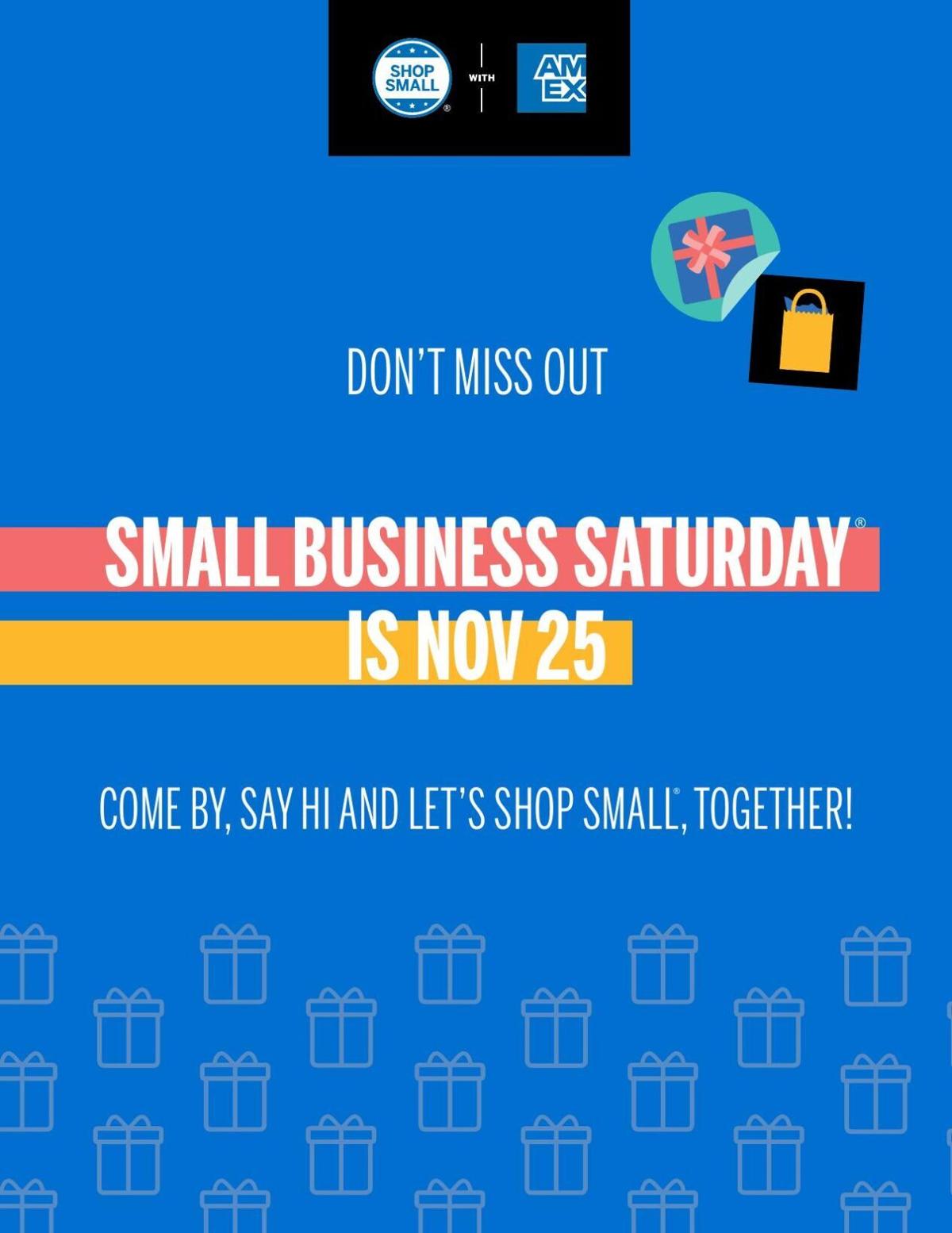 Shop Small Saturday