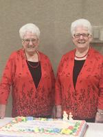 Twins celebrate 85 years