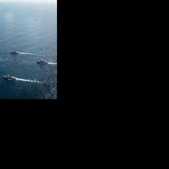 US military says aircraft carrier now in Caribbean