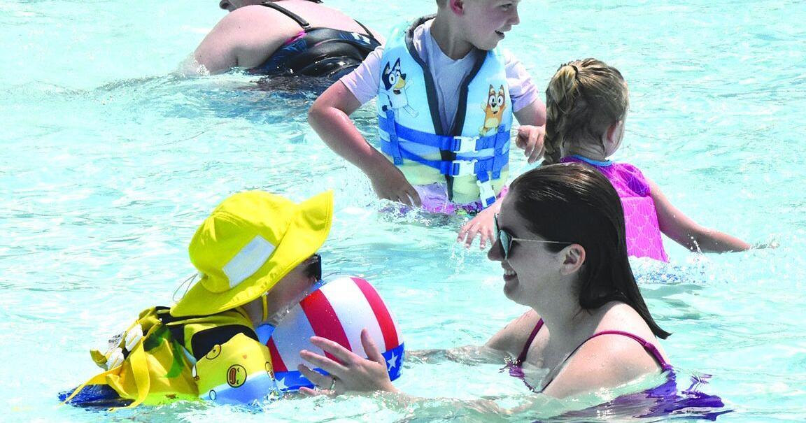 Open swim at Napoleon Municipal Pool