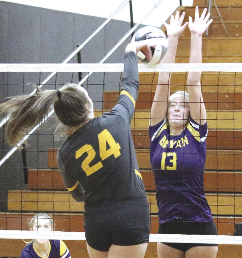 Fairview Volleyball Sweeps Short Handed Bryan Bryan Times Bryantimes Com