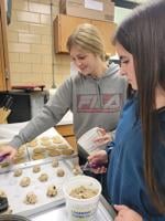 Fairview FFA bakes cookies for ag workers