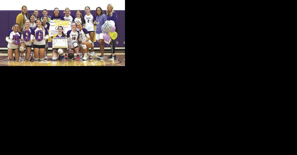 Bryan's Reinhart records 300th career volleyball win in Golden Bears' sweep of Van Wert - Vimarsana News