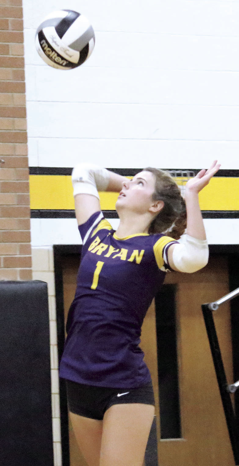 Fairview Volleyball Sweeps Short Handed Bryan Bryan Times Bryantimes Com