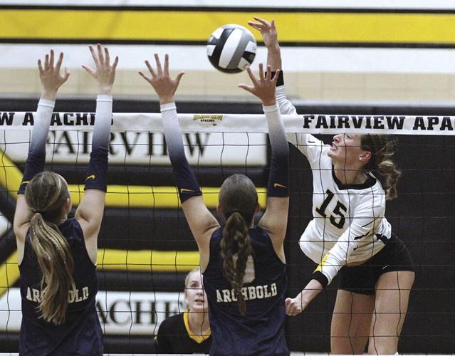 Fairview volleyball wins tough Division III sectional final against