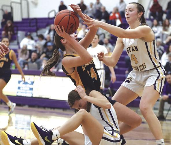 Bryan girls basketball cruises past Archbold, clinches share of 5th NWOAL title in a row Bryan