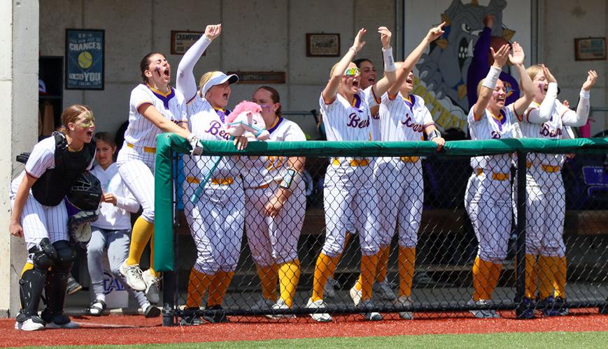 Late groundball singles, Staten no-hitter power Bryan softball to ...