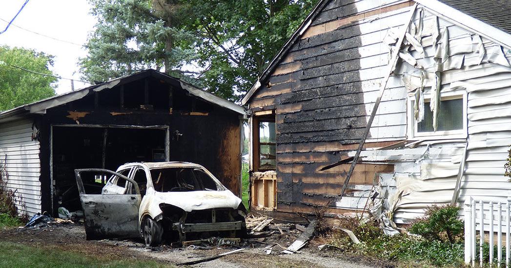 Car fire spreads to garage, house in Bryan