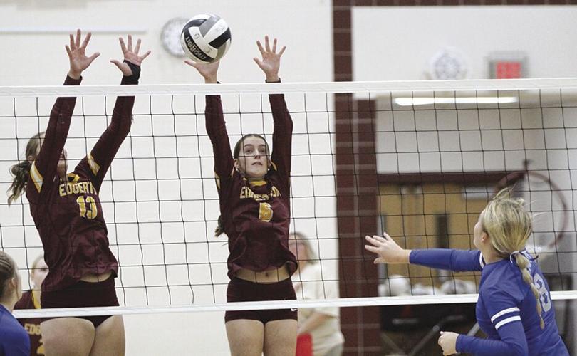 Timbrook records 1,000th career dig, Edgerton volleyball sweeps Edon in