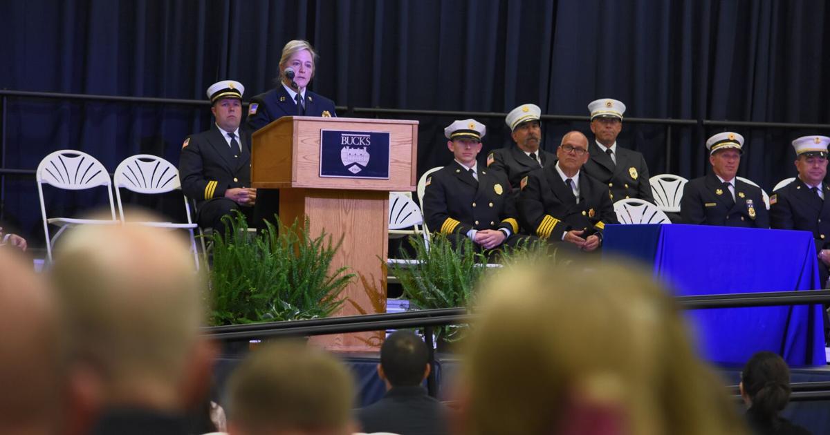 Dozens of firefighters earn national certifications from Bucks County Community College