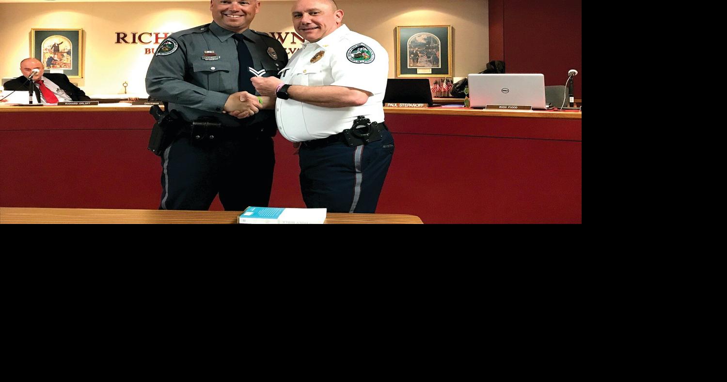 Two police officers promoted, third hired in Richland Township | News ...
