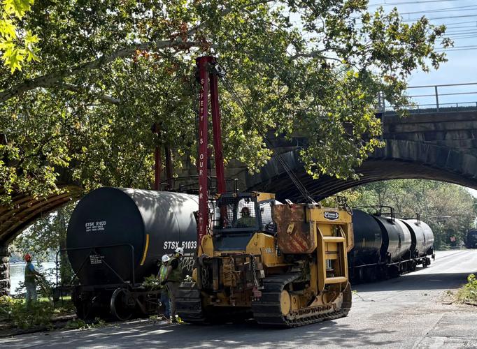 Conrail train derailment reported in Morrisville Friday | Police news ...