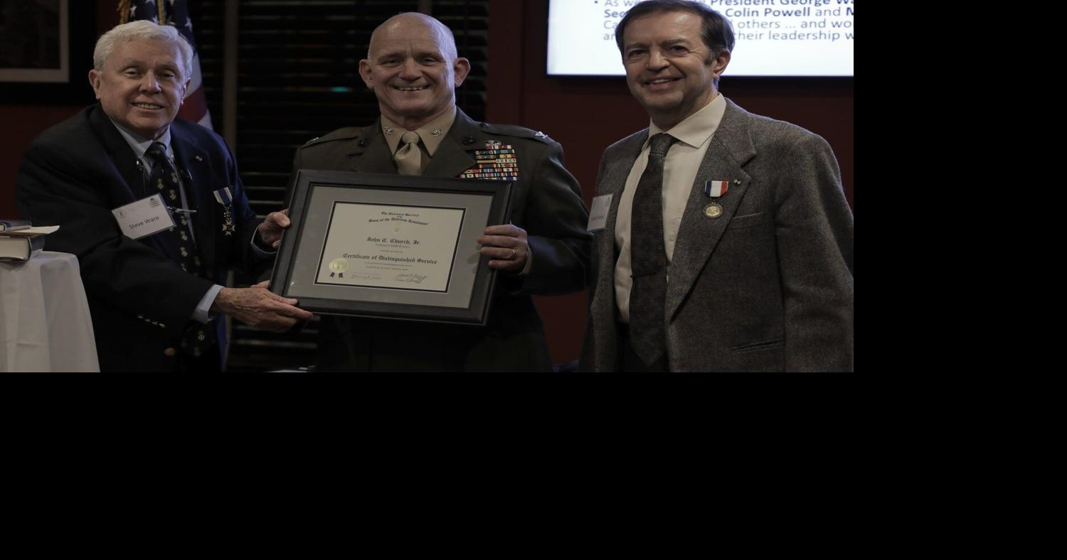 Local SAR chapter honors retired colonel | People in the News ...