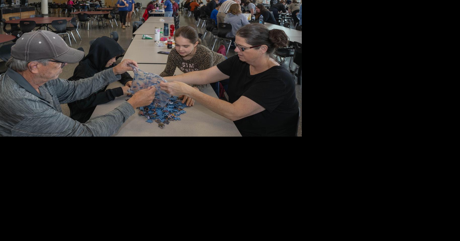 Piecing it all together: Puzzlers participate in Centennial competition