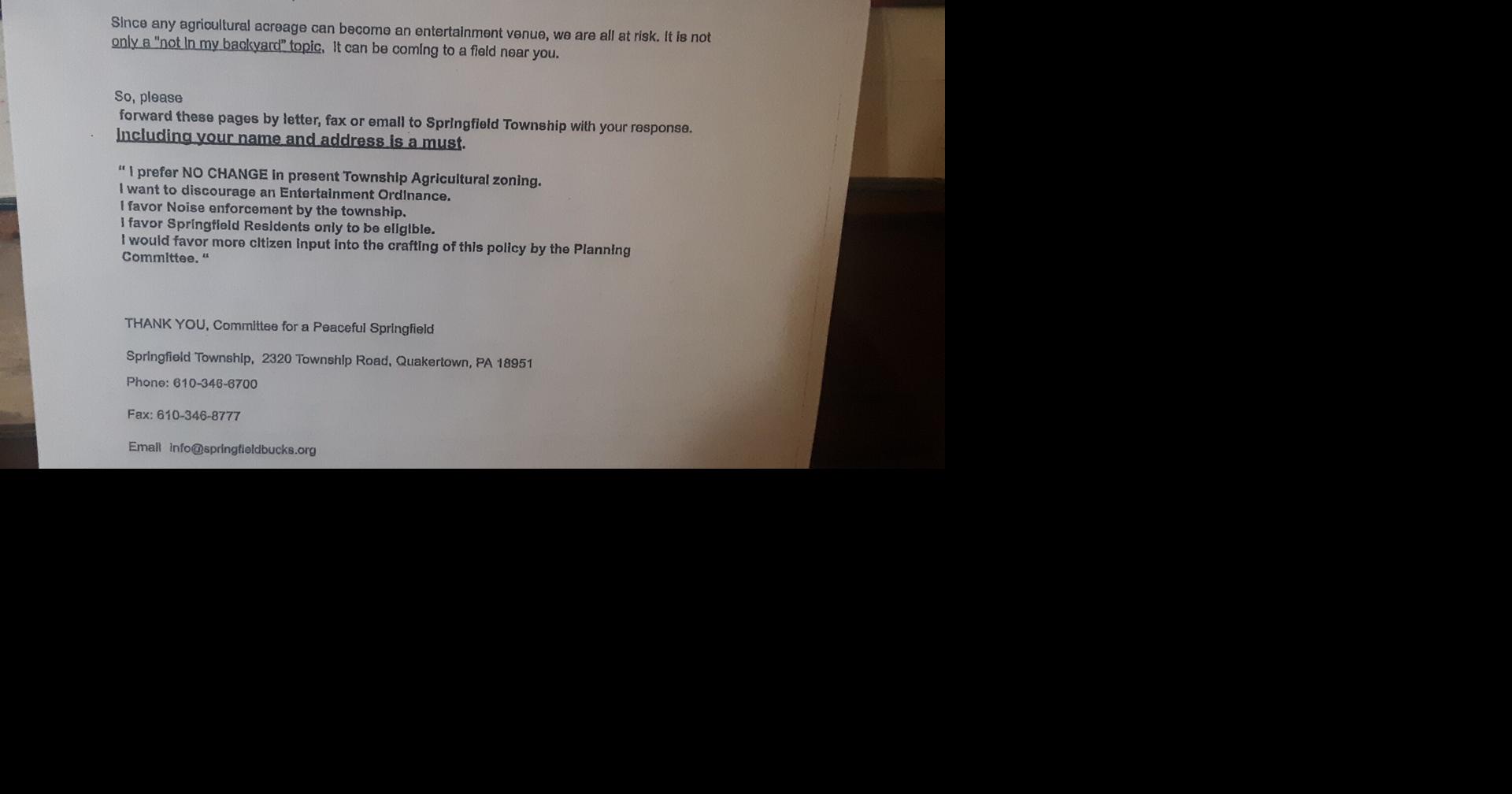 Springfield supervisors distance themselves from inflammatory letter ...