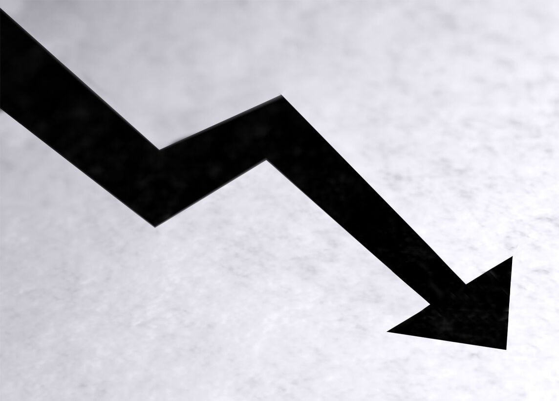 Decreasing wine sales