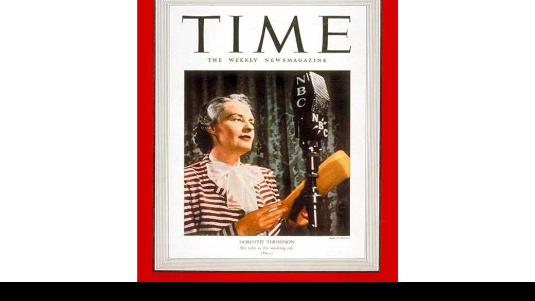 Dorothy Thompson The First Lady of American Journalism Community