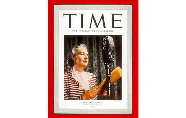 Buffalo Magazine Dorthoy Thompson Time Cover