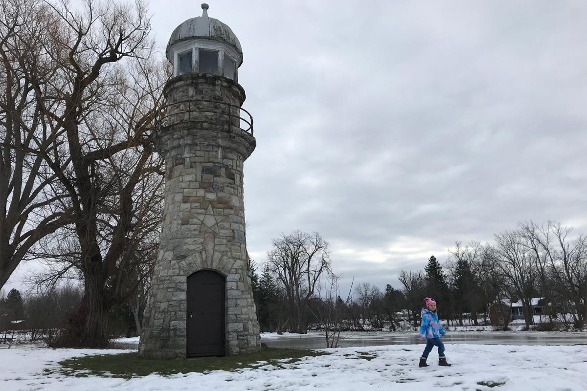 Como lake light house