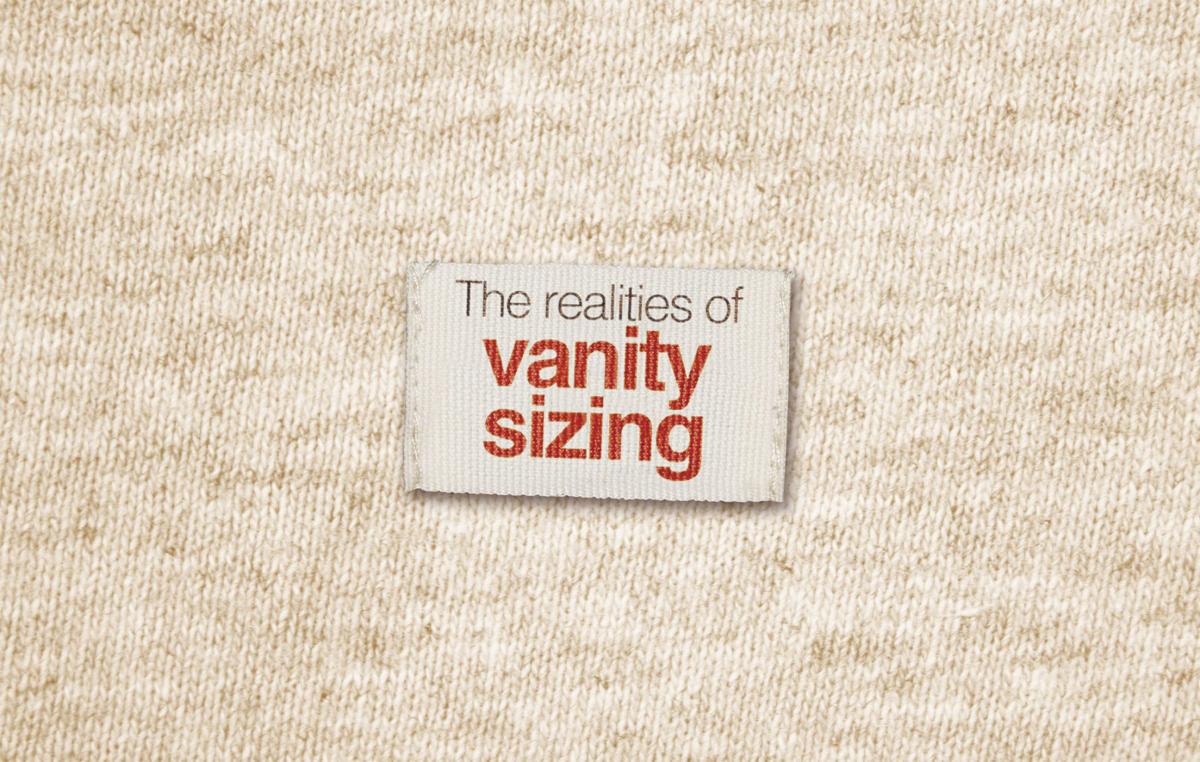 Vanity-sizing