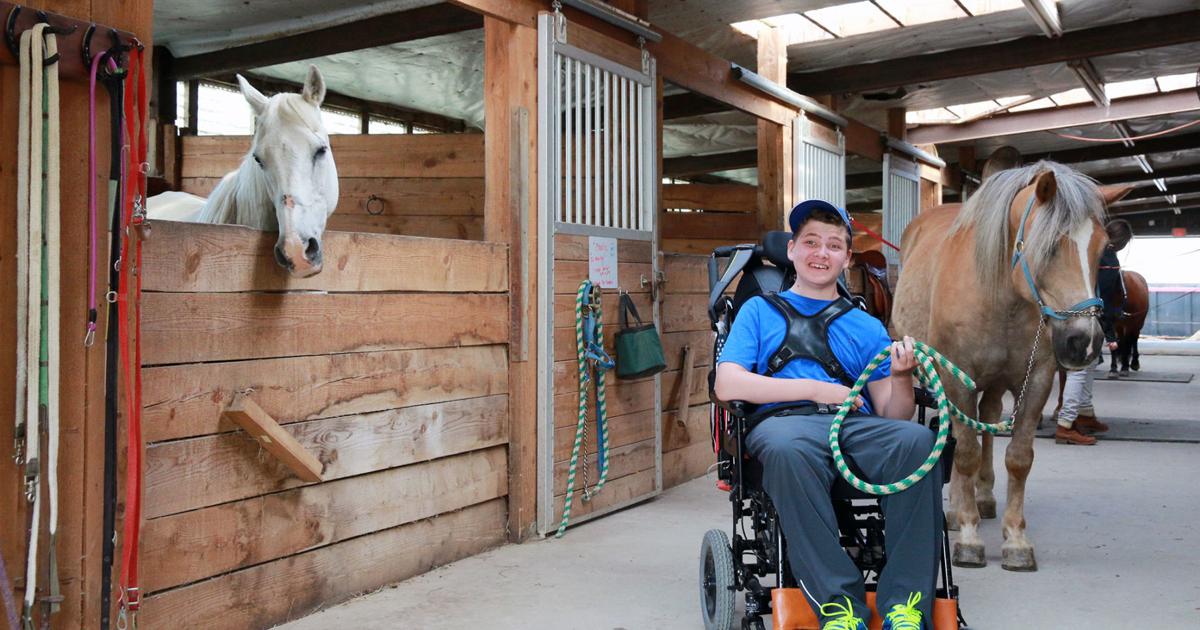 Horses who help: Therapeutic riding programs