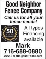 GOOD NEIGHBOR FENCE