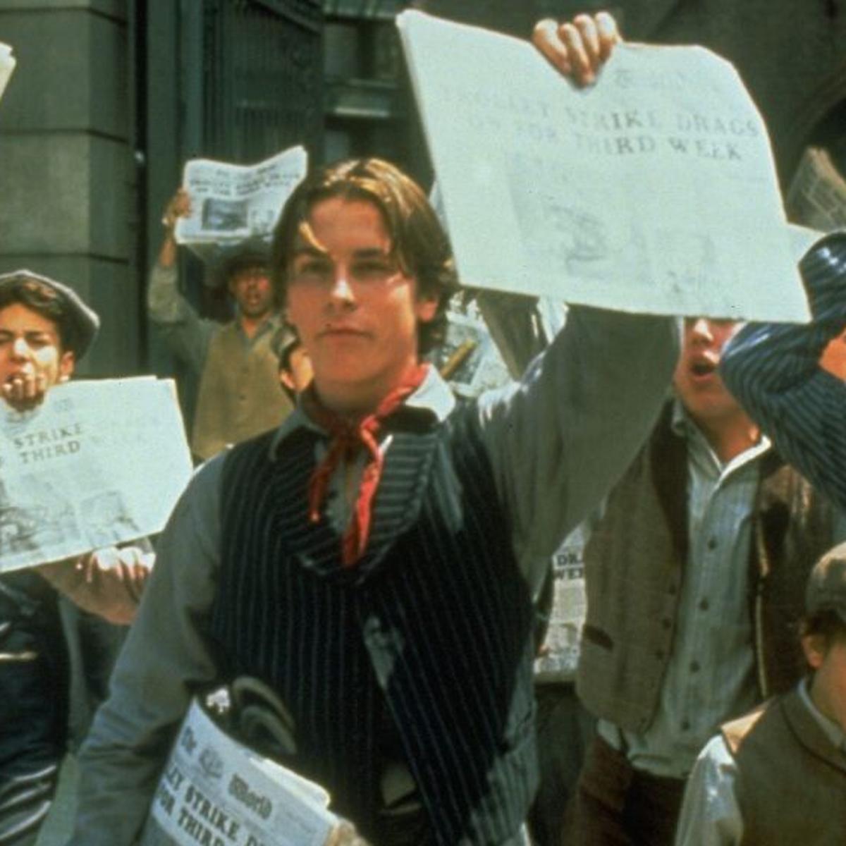 Christian Bale Sings Dances Strikes In Newsies Entertainment Buffalonews Com Christian Bale Sings Dances Strikes In Newsies Entertainment Buffalonews Com