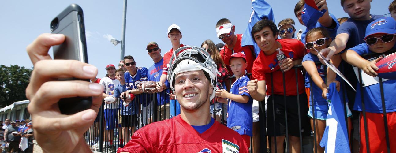 How Bills QB Josh Allen keeps working toward that 'Face of the